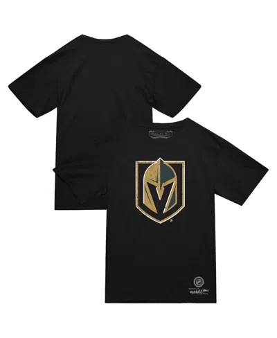 Mitchell & Ness Men's Mitchell Ness Black Vegas Golden Knights Heritage T-shirt