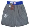 Mitchell & Ness Men's Mlb Baseball Cooperstown Collection Insignia New York Yankees Shorts In Grey In Gray