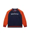 Mitchell & Ness Men's Navy Denver Broncos Raglan Jacket In Multi