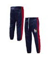 Mitchell & Ness Men's Navy La28 Windbreaker Pants In Multi