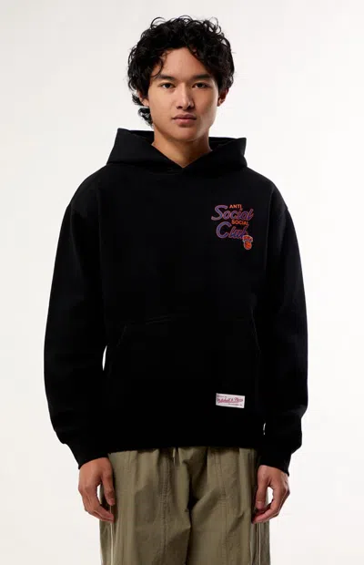 Mitchell & Ness Men's Nba Assc Ny Knicks Hoodie In Black