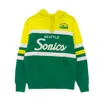 Mitchell & Ness Men's Nba Head Coach Hoody Hardwood Classics Seasup Original Team Colors In Original Team Colors