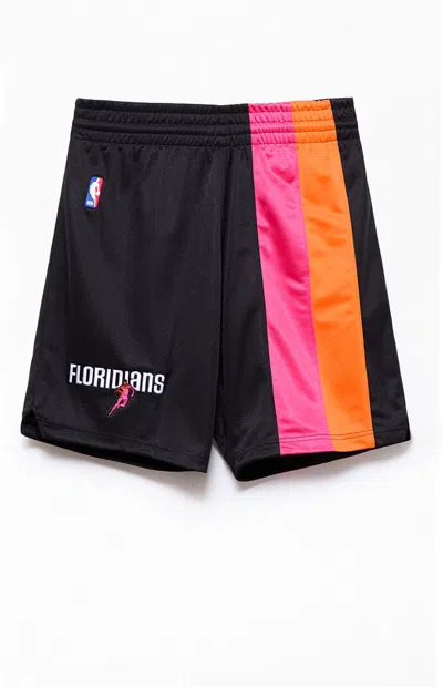 Mitchell & Ness Men's Nba Miami Heat Shorts In Black