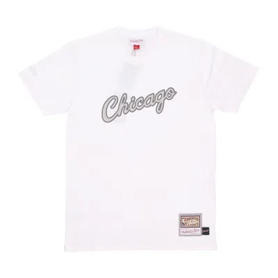 Mitchell & Ness Men's Nba Off White Tee Chibul T-shirt