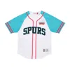 Mitchell & Ness Men's Nba Practice Day Button Front Jersey Hardwood Classics Saaspu White In White