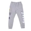 Mitchell & Ness Men's Nba Team Origins Fleece Pant Hardwood Classics Milbuc Grey Heather In Multi
