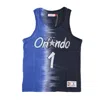 Mitchell & Ness Men's Nba Vertical Tie Dye Tank Hardwood Classics No 1 Anfernee Hardaway Orlmag In Multi
