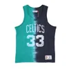 Mitchell & Ness Men's Nba Vertical Tie Dye Tank Hardwood Classics No 33 Larry Bird Boscel In Multi