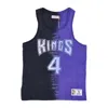 Mitchell & Ness Men's Nba Vertical Tie Dye Tank Hardwood Classics No 4 Chris Webber Sackin In Multi