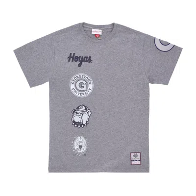 Mitchell & Ness Men's Ncaa Hometown Tee T-shirt In Gray
