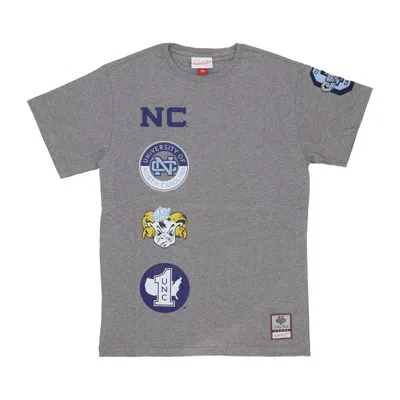Mitchell & Ness Men's Ncaa Hometown Tee Unchee T-shirt In Gray