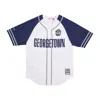 Mitchell & Ness Men's Ncaa Practice Day Button Front Jersey Jacket Geohoy White In White