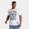 Mitchell & Ness Men's New York Yankees Mlb Heritage Slugger T-shirt In White
