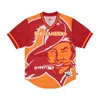 Mitchell & Ness Men's Nfl Jumbotron 3.0 Mesh V-neck Jersey Tambuc Multi/white In Multi/white