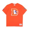 Mitchell & Ness Men's Nfl Team Origins Top Denbro T-shirt In Orange