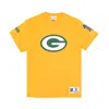 Mitchell & Ness Men's Nfl Team Origins Top Grepac T-shirt In Yellow