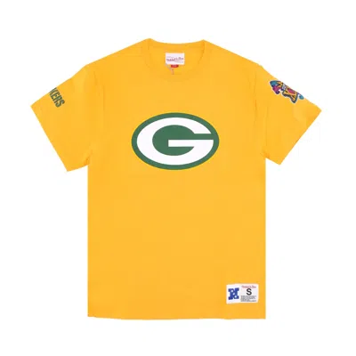 Mitchell & Ness Men's Nfl Team Origins Top Grepac T-shirt In Gold