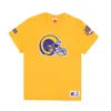 Mitchell & Ness Men's Nfl Team Origins Top Losram T-shirt In Yellow