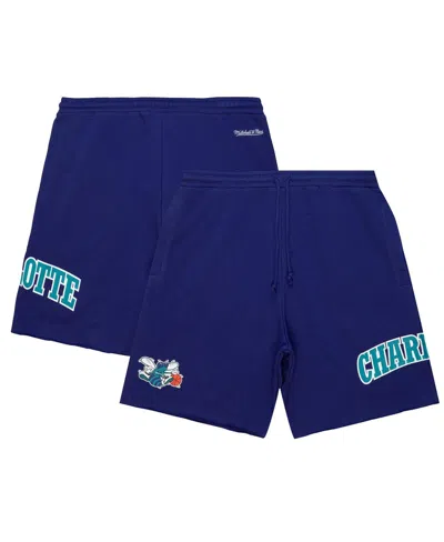 Mitchell & Ness Men's Purple Charlotte Hornets Game Day Shorts
