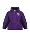 Mitchell & Ness Men's Purple Minnesota Vikings Playmaker Full-zip Windbreaker Jacket In Purple