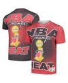 Mitchell & Ness Men's Red Miami Heat Hardwood Classics 2006 Nba S Champ City T-shirt In Multi