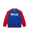 Mitchell & Ness Men's Royal Buffalo Bills Raglan Jacket In Blue