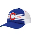 Mitchell & Ness Men's Royal Chicago Cubs Sideline Trucker Adjustable Hat
