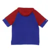 Mitchell & Ness Men's Short Sleeve Hoodie Nfl Fleece Hoodie Bufbil In Blue