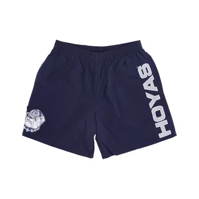 Mitchell & Ness Men's Shorts Ncaa Team Heritage Woven Short Geohoy In Blue