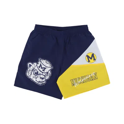 Mitchell & Ness Men's Shorts Ncaa Woven Shorts Vintage Logo Micwol Original Team Colors