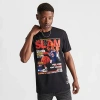 Mitchell And Ness Men's Slam Magazine John Starks Cover Graphic T-shirt In Black