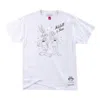 Mitchell & Ness Men's Space Jam 2 Neon Tee In White In White