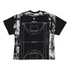 Mitchell & Ness Men's T-shirt Arena Premium Basketball Tee Black In Black