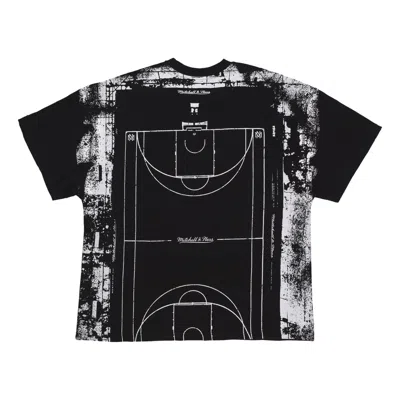 Mitchell & Ness Men's T-shirt Arena Premium Basketball Tee Black