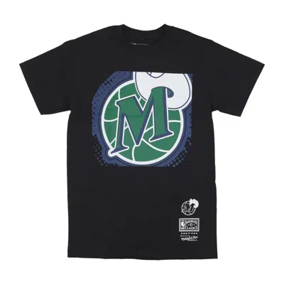Mitchell & Ness Men's T-shirt Nba Big Face 7.0 Tee Dalmav Black