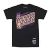 Mitchell & Ness Men's T-shirt Nba Big Face 7.0 Tee Loslak Black In Black