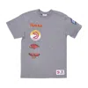 Mitchell & Ness Men's T-shirt Nba Hometown Tee Atlhaw In Gray