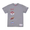 Mitchell & Ness Men's T-shirt Nba Hometown Tee Miahea Gray Heather In Gray