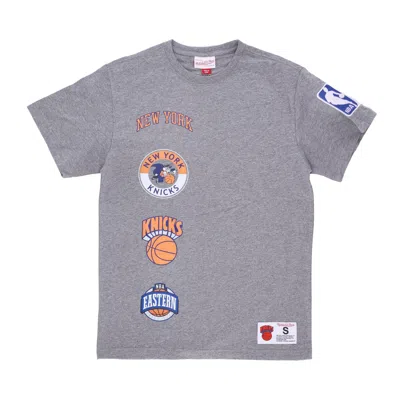 Mitchell & Ness Men's T-shirt Nba Hometown Tee Neykni Gray Heather