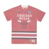 Mitchell & Ness Men's T-shirt Nba Jumbotron 3.0 Sublimated Tee Chibul Multi/white In Pink