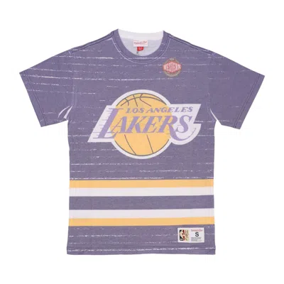Mitchell & Ness Men's T-shirt Nba Jumbotron 3.0 Sublimated Tee Loslak Multi/white