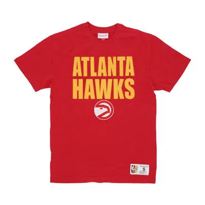 Mitchell & Ness Men's T-shirt Nba Legendary Slub Tee Atlhaw In Multi