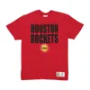 Mitchell & Ness Men's T-shirt Nba Legendary Slub Tee Houroc In Red
