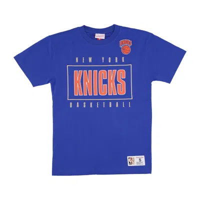 Mitchell & Ness Men's T-shirt Nba Team Og 2.0 Premium Vintage Logo Tee Neykni Original Team Colors