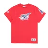 Mitchell & Ness Men's T-shirt Nba Team Origins Top Hardwood Classics Houroc In Red