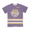 Mitchell & Ness Men's T-shirt Ncaa Jumbotron 3.0 Sublimated Tee Loutig Multi/white In Purple