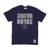 Mitchell & Ness Men's T-shirt Ncaa Legendary Slub Tee Geohoy In Blue