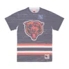 Mitchell & Ness Men's T-shirt Nfl Jumbotron 3.0 Sublimated Tee Chibea Multi/white In Gray