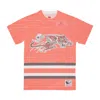 Mitchell & Ness Men's T-shirt Nfl Jumbotron 3.0 Sublimated Tee Cinben Multi/white In Pink