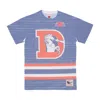 Mitchell & Ness Men's T-shirt Nfl Jumbotron 3.0 Sublimated Tee Denbro Multi/white In Blue